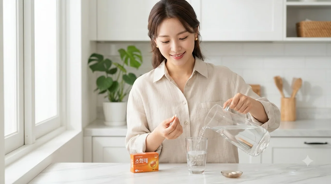 소화제 효과를 극대화하는 올바른 복용 순서
