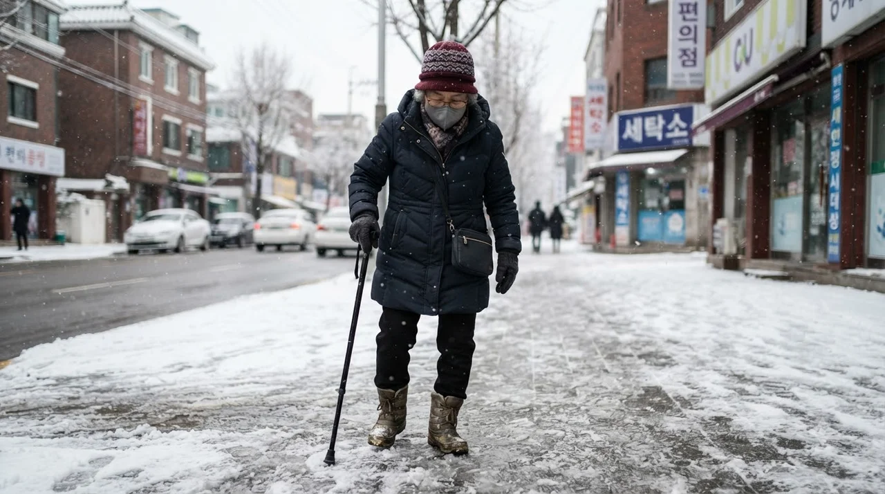 날씨에 따른 낙상 위험 관리와 건강 수칙