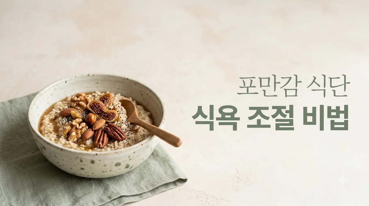 포만감 높은 음식 식욕 조절에 실패 없는 현실적인 방법 5가지