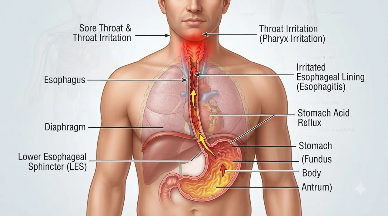 속쓰림 없는 기침? 위식도 역류 질환(GERD) 체크