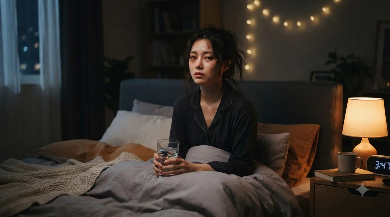 밤에만 심해지는 기침, 왜 그럴까요?